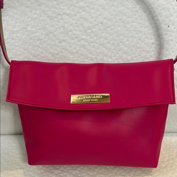 Salvatore Ferragamo Handbags - Salvatore Ferragamo cosmetic pouch Bag with Gold Hardware